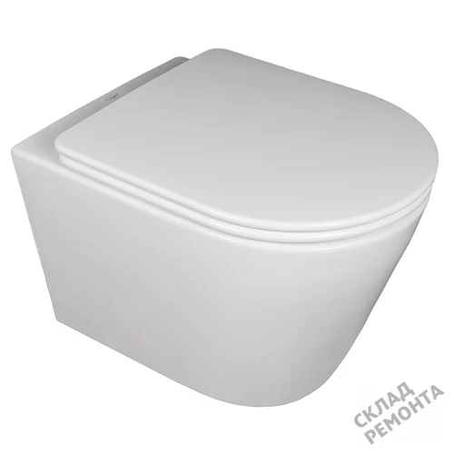 Фото Унитаз подвесной Calypso CS201UQ-OKS ультратихий смыв купить в Омске: цена, описание, фото. Интернет-магазин 3
