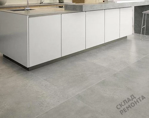 Фото Керамогранит матовый Steppe Ceramics Concrete Grey серый 600*600*9 – купить в Омске: цена, описание, фото. Интернет-магазин 3