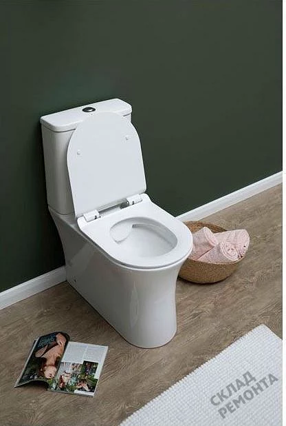 Фото Унитаз напольный Aquanet Roll-C 210764 безободковый купить в Омске: цена, описание, фото. Интернет-магазин 2
