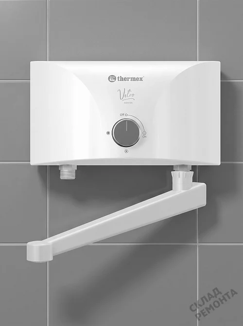 Фото Водонагреватель проточный Thermex Vetro 6500 tap – купить в Омске: цена, описание, фото. Интернет-магазин 1
