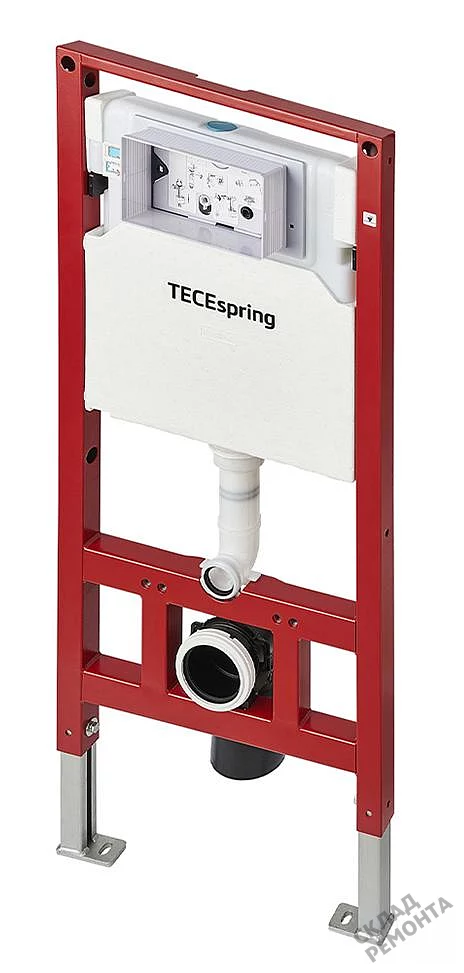 Фото Инсталляция для подвесного унитаза Tecespring S401104 с кнопкой купить в Омске: цена, описание, фото. Интернет-магазин 2