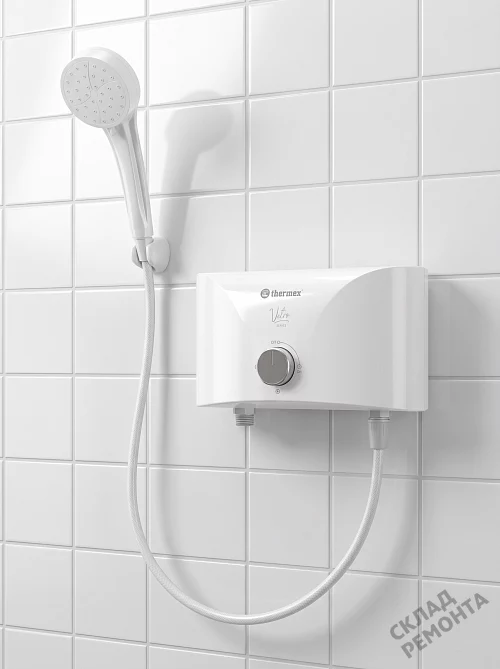Фото Водонагреватель проточный Thermex Vetro 6500 shower – купить в Омске: цена, описание, фото. Интернет-магазин 1