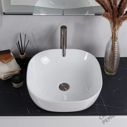 Фото Раковина накладная BelBagno BB1301 42.5 см купить в Омске: цена, описание, фото. Интернет-магазин 5