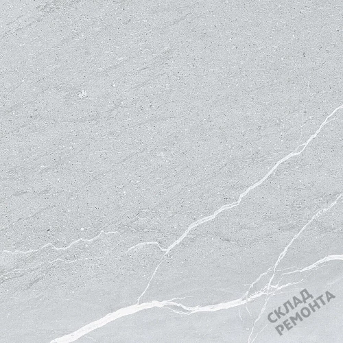 Фото Керамогранит матовый Steppe Ceramics Parma Grey светло-серый 600*600*9,5 – купить в Омске: цена, описание, фото. Интернет-магазин 1