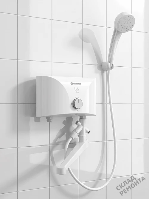 Фото Водонагреватель проточный Thermex Vetro 6500 combi – купить в Омске: цена, описание, фото. Интернет-магазин 1