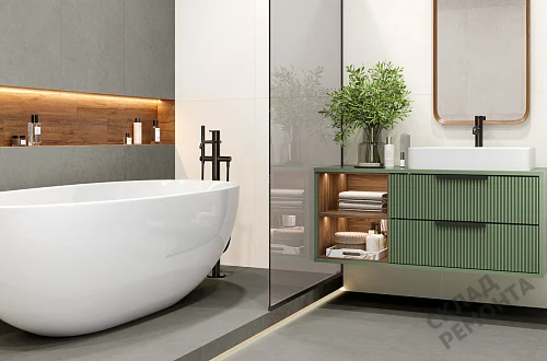 Фото Керамогранит матовый Alma Ceramica Драйв GFU6060DRV70R серый 600*600*9 – купить в Омске: цена, описание, фото. Интернет-магазин 3
