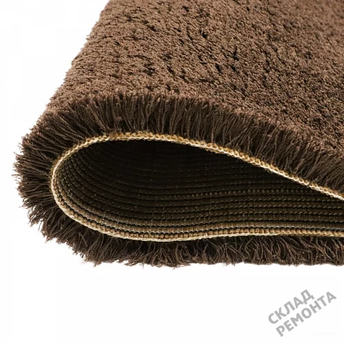 Фото Ковролин OZ Kaplan Gold Shaggy 01800A d. brown коричневый – купить в Омске: цена, описание, фото. Интернет-магазин 3