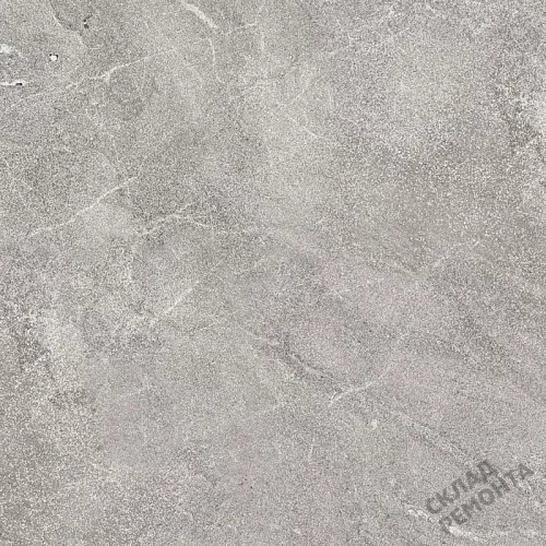 Фото Керамогранит матовый Alma Ceramica Риалто GFU04RLT07R серый 600*600*9 – купить в Омске: цена, описание, фото. Интернет-магазин 1