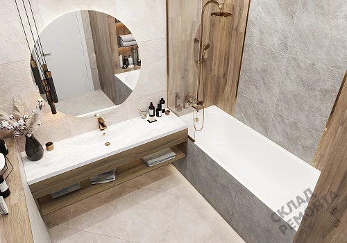 Фото Керамогранит матовый Alma Ceramica Риалто GFU04RLT04R бежевый 600*600*9 – купить в Омске: цена, описание, фото. Интернет-магазин 3