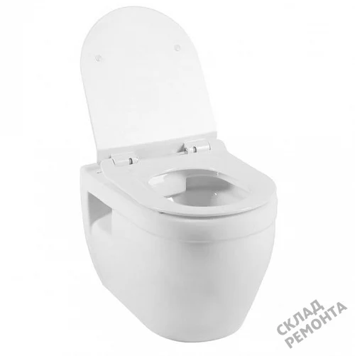 Фото Унитаз подвесной Aquanet Glide-W (210772) безободковый купить в Омске: цена, описание, фото. Интернет-магазин 3