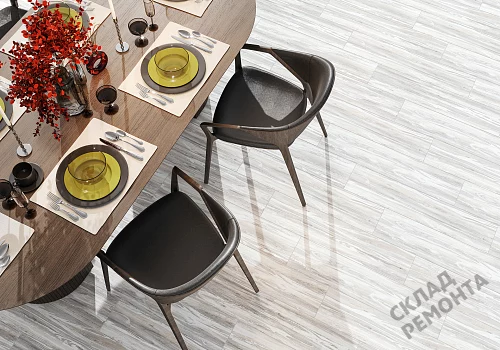 Фото Керамогранит матовый Alma Ceramica Альпина GFA92ALP04R серо-бежевый 200*900*7 – купить в Омске: цена, описание, фото. Интернет-магазин 2