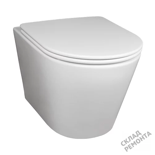 Фото Унитаз подвесной Calypso CS201UQ-OKS ультратихий смыв купить в Омске: цена, описание, фото. Интернет-магазин 2