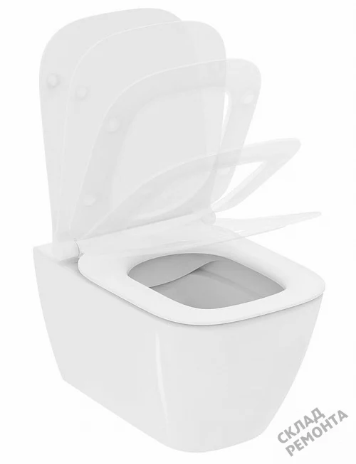 Фото Унитаз подвесной Ideal Standard I.life B T533001 безободковый купить в Омске: цена, описание, фото. Интернет-магазин 4