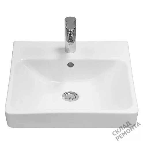 Фото Раковина на тумбу Акватон Адриана 45 1WH501630, 45 см купить в Омске: цена, описание, фото. Интернет-магазин 2