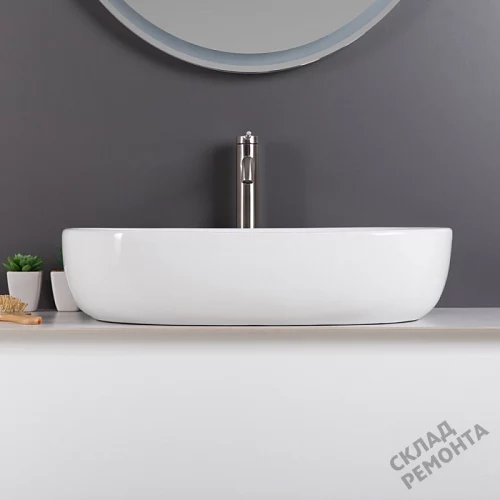 Фото Раковина накладная BelBagno BB1084 60 см купить в Омске: цена, описание, фото. Интернет-магазин 3