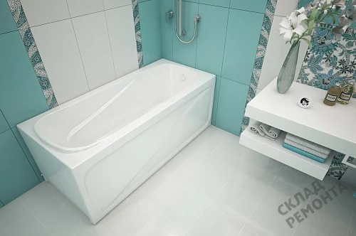 Фото Ванна акриловая Метакам Comfort 160*70  купить в Омске: цена, описание, фото. Интернет-магазин 7