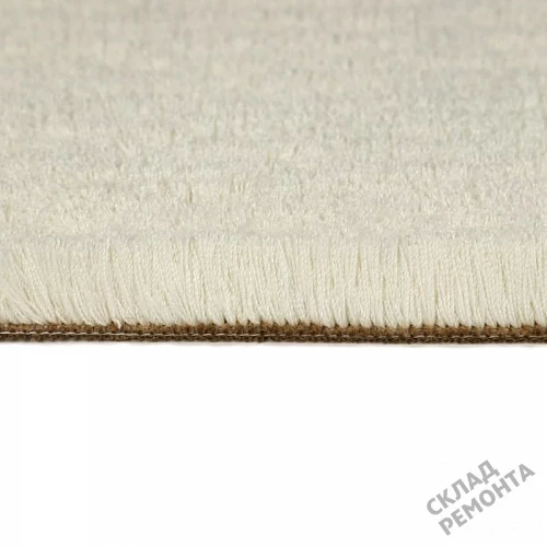 Фото Ковролин OZ Kaplan Gold Shaggy 01800A white белый – купить в Омске: цена, описание, фото. Интернет-магазин 5