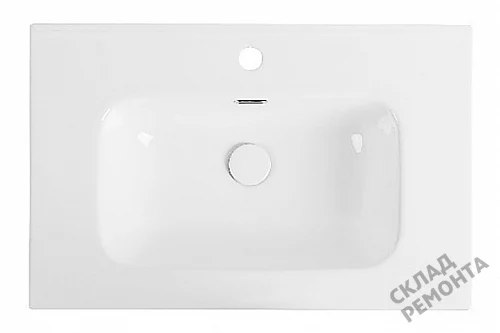Фото Раковина на тумбу Aquanet Flat 70 (284027), 71 см купить в Омске: цена, описание, фото. Интернет-магазин 1