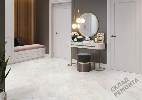 Фото Керамогранит лаппатированный Alma Ceramica Опал GFU6060OPL04L бежевый 600*600*9 – купить в Омске: цена, описание, фото. Интернет-магазин 5