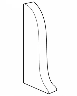Заглушка левая Line Plast, (2 шт.)