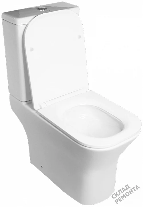 Фото Унитаз компакт напольный Calypso CS4852UQ-OK безободковый купить в Омске: цена, описание, фото. Интернет-магазин 3