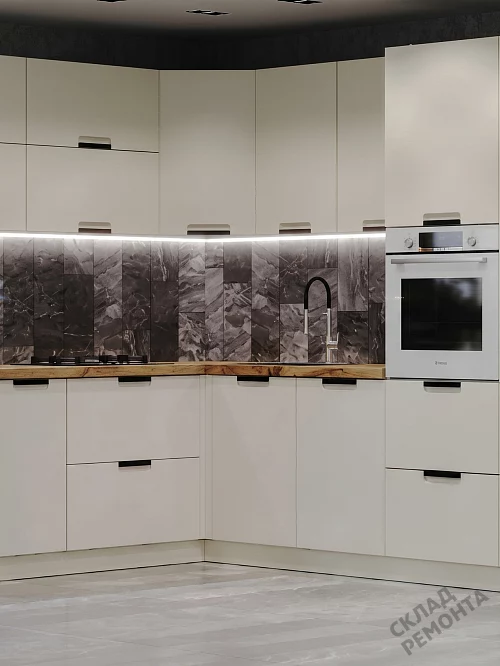 Фото Кухня Leko Авенза блан – купить в Омске: цена, описание, фото. Интернет-магазин 1