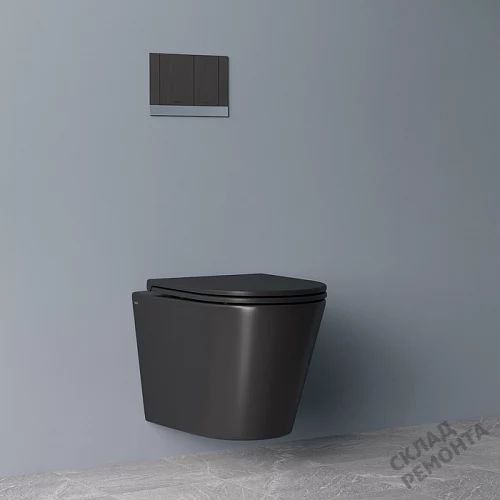 Фото Унитаз подвесной Iddis Калипсо CALR3BMi25 безободковый купить в Омске: цена, описание, фото. Интернет-магазин 3