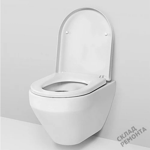Фото Унитаз подвесной Am.Pm Spirit V2.0 C701700WH безободковый купить в Омске: цена, описание, фото. Интернет-магазин 3