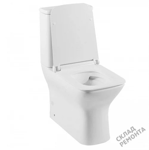 Фото Унитаз напольный Aquanet Cube-C 210759 безободковый купить в Омске: цена, описание, фото. Интернет-магазин 6