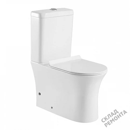 Фото Унитаз напольный Aquanet Roll-C 210764 безободковый купить в Омске: цена, описание, фото. Интернет-магазин 6