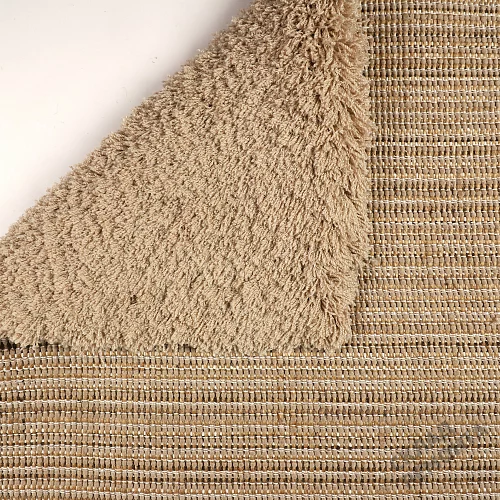 Фото Ковролин OZ Kaplan Gold Shaggy 01800A BEIGE бежевый – купить в Омске: цена, описание, фото. Интернет-магазин 4