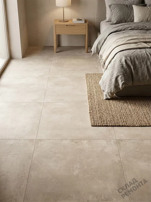 Фото Керамогранит матовый Alma Ceramica Тотем GFU6060TTM40R бежевый 600*600*9 – купить в Омске: цена, описание, фото. Интернет-магазин 1