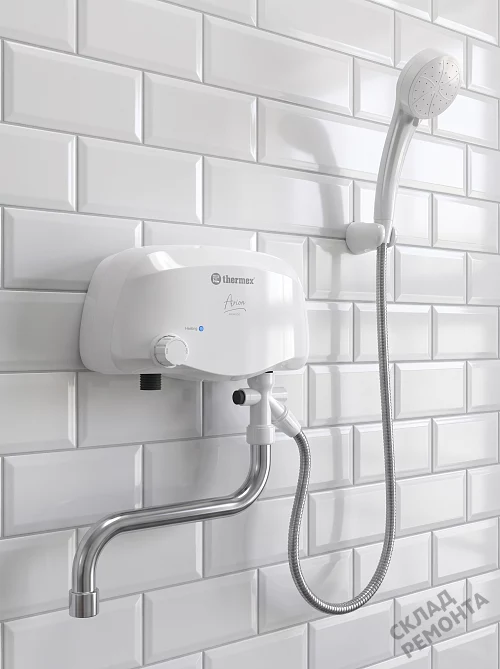 Фото Водонагреватель проточный Thermex Arion 3500 combi – купить в Омске: цена, описание, фото. Интернет-магазин 1