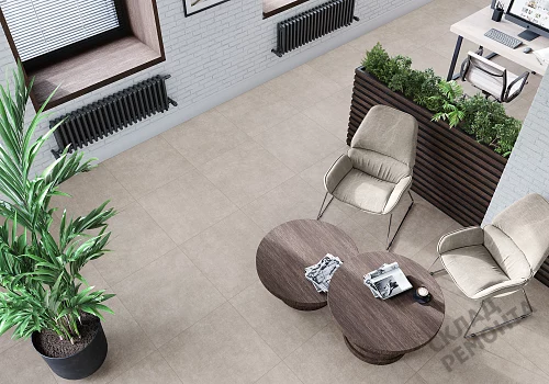 Фото Керамогранит матовый Alma Ceramica Берлин GFU04BLN70R коричневый 600*600*9 – купить в Омске: цена, описание, фото. Интернет-магазин 2