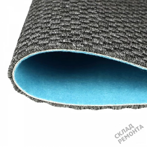 Фото Ковролин Urggazcarpet Платан 10276 Black черный – купить в Омске: цена, описание, фото. Интернет-магазин 3