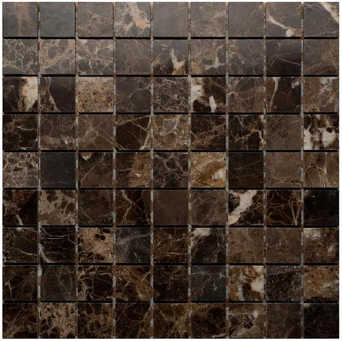 Фото Мозаика Orro Эмперадор темный полированный 30 30,5*30,5 – купить в Омске: цена, описание, фото. Интернет-магазин 1