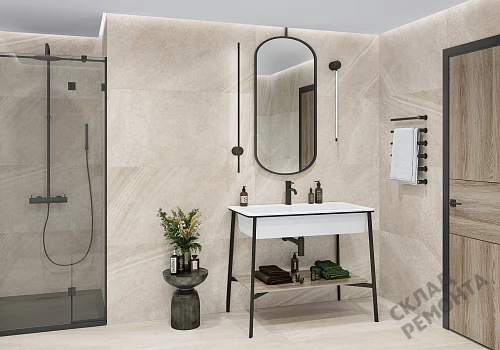 Фото Керамогранит матовый Alma Ceramica Олса GFU60120OLS40R бежевый 1200*600*8,5 – купить в Омске: цена, описание, фото. Интернет-магазин 2
