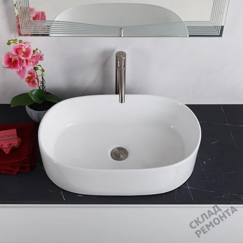 Фото Раковина накладная BelBagno BB1048 55 см купить в Омске: цена, описание, фото. Интернет-магазин 3