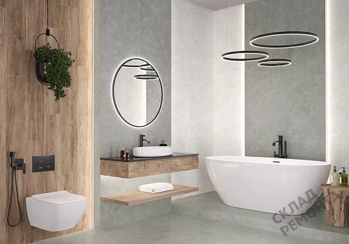 Фото Керамогранит матовый Alma Ceramica Шарп GFU60120SHP70R серый 1200*600*8,5 – купить в Омске: цена, описание, фото. Интернет-магазин 3