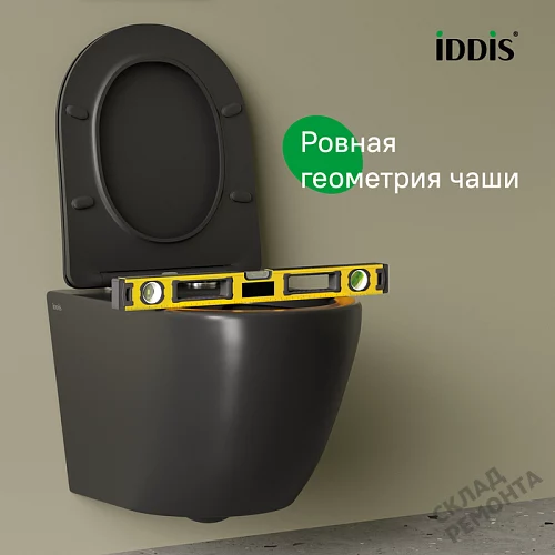 Фото Унитаз подвесной Iddis Бланко BLAR3BMi25 безободковый купить в Омске: цена, описание, фото. Интернет-магазин 6