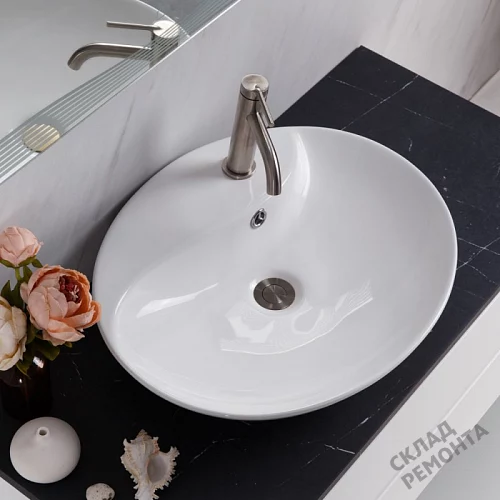 Фото Раковина накладная BelBagno BB1370 55.5 см купить в Омске: цена, описание, фото. Интернет-магазин 7